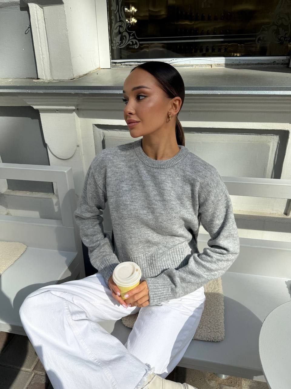 Укорочений светр