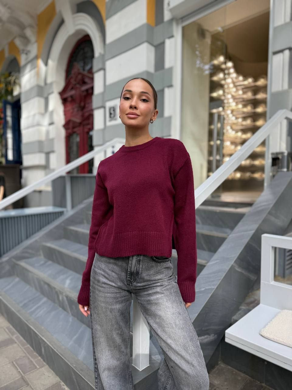 Укорочений светр