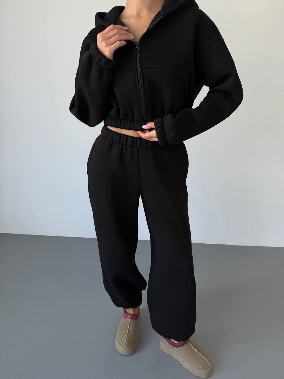 Теплий костюм із тринитки