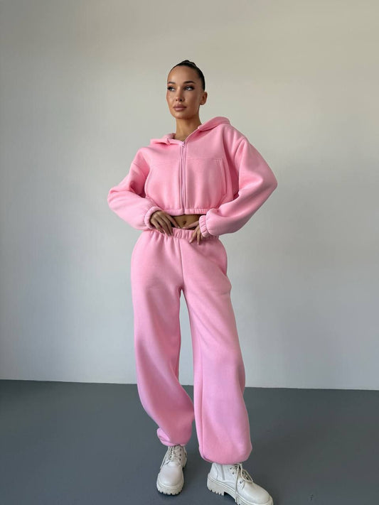 Теплий костюм із тринитки