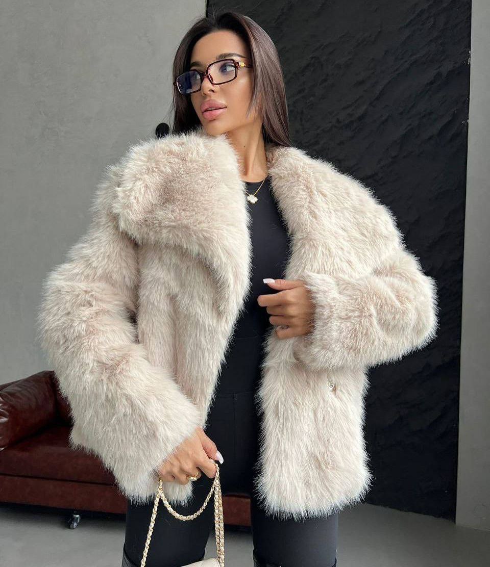Шуба зі штучного хутра