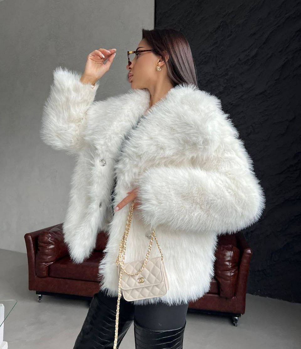 Шуба зі штучного хутра