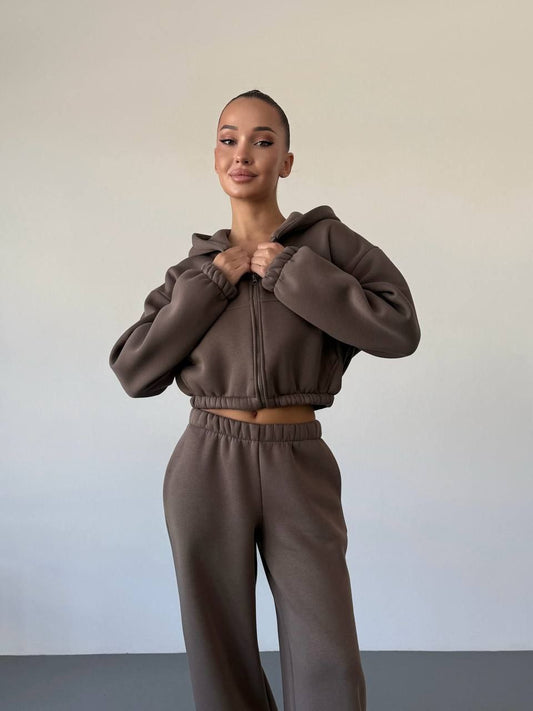 Теплий костюм із тринитки