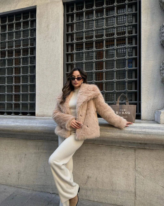 Шуба зі штучного хутра